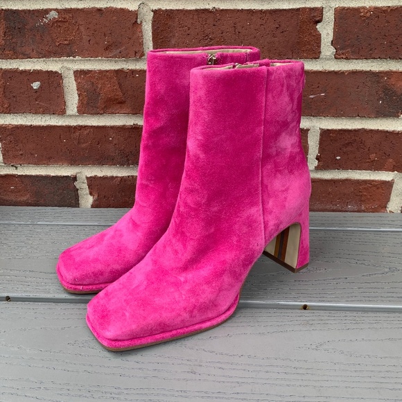 Sam Edelman Irie Suede Booties - Picture 3 of 14